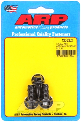 Chevy hex alternator bracket bolt kit