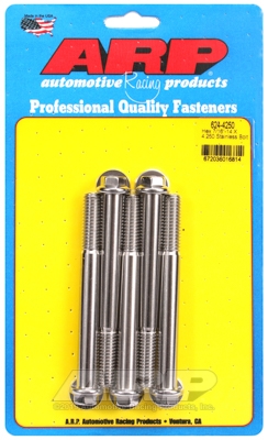 1420A251-6973-8E7A-B623-918C5F4BC838 "7/16""-14 X 4.250 hex 1/2 wrenching SS bolts" (5pcs) - Image 1
