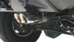 Corsa Cat-Back 3.0" Single Rear Twin 4.0" Hummer H2 - Image 2
