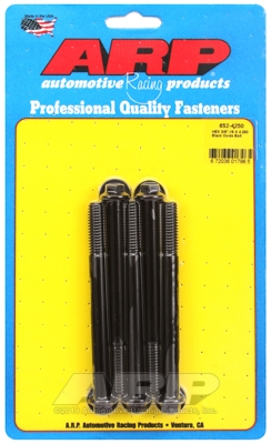 1553FFD2-661A-0A11-CD30-403354E88FF2 "3/8""-16 X 4.250 hex black oxide bolts" (5pcs) - Image 1