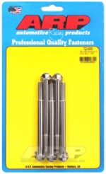 "5/16""-24 x 4.000 hex SS bolts" (5pcs)