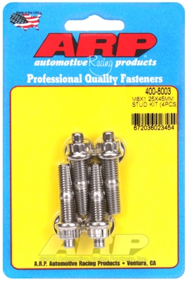 158118A2-BB71-CB8E-81E5-D4032DD0317D M8 X 1.25 X 45mm broached stud kit - 4pcs - Image 1