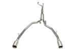 Corsa Cat-Back 3.0" Dual Rear Single 5.0" Ram TRX 6.2 21-23