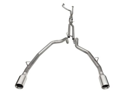 Corsa Cat-Back 3.0" Dual Rear Single 5.0" Ram TRX 6.2 21-23