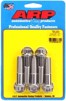 15DB6A00-370C-B75C-CEBC-9E0E2F1C8C41 ARP Bolt Kit 1/2-20 x 2.000 SS 12PT - Image 1