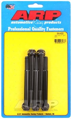 16605FB0-5CB6-AB1E-EF84-355062BE2D3C "3/8""-16 x 4.000 12pt 7/16 wrenching black oxide bolts"5pcs - Image 1