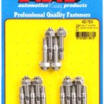 Cast alum covers SS valve cover stud kit