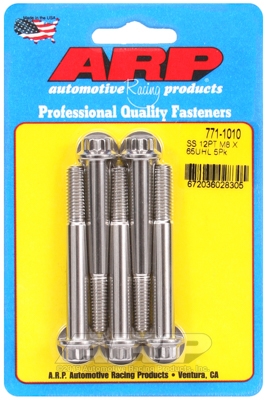 1764DBDB-979A-6B07-9A27-62151ED90E39 M8 x 1.25 x 65 12pt SS bolts (5pcs) - Image 1
