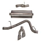Corsa Cat-Back 3.0" Single Side Twin 4.0" Escalade 6.2 15-20
