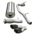 Corsa Cat-Back 3.0" Single Side Twin 4.0" Escalade 07-10