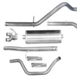 Corsa Cat-Back 3" Dual Rear Single 4" Silverado V8 10-13