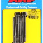 ARP 5/16-24x2.750 black hex WP pulley w/1.500" fan spcr stud