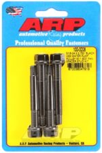 ARP 5/16-24x2.750 black hex WP pulley w/1.500" fan spcr stud