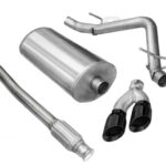 Corsa Cat-Back 3.0" Single Side Twin 4.0" Silverado 10-13