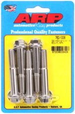 M10 x 1.50 x 60 hex SS bolts (5pcs)