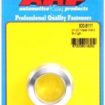 AN20 male aluminum weld bung