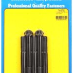 "7/16""-20 x 3.750 12pt black oxide bolts" (5pcs)