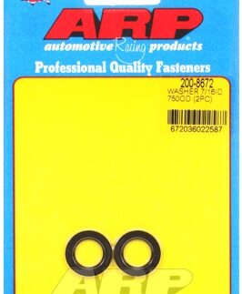 "7/16"ID 3/4"OD .073"TH chamfer con rod washer" (2pcs)