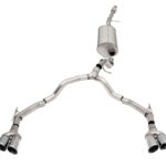 Corsa Cat-Back 3" to 2.75" Dual Rear Twin 4" Suburban 21-23