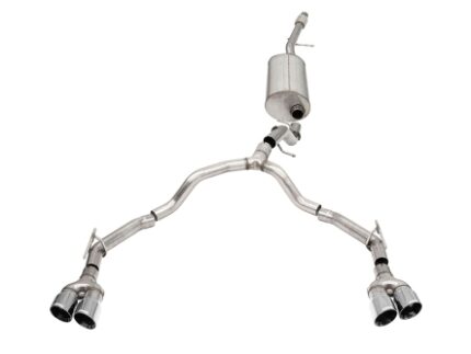 Corsa Cat-Back 3" to 2.75" Dual Rear Twin 4" Suburban 21-23