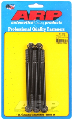 1A3331EF-EA66-4690-A769-66F712BECC72 "5/16""-18 X 4.750 hex black oxide bolts" (5pcs) - Image 1