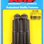 "5/16""-18 x 2.250 12pt black oxide bolts" (5pcs)