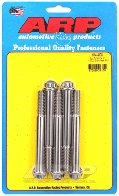 1B18B411-CE42-4C24-BDFD-80AE2B419874 "7/16""-14 X 4.000 12pt 1/2 wrenching SS bolts" (5pcs) - Image 1
