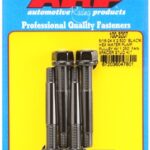 ARP 5/16-24x2.500 black hex WP pulley w/1.250" fan spcr stud