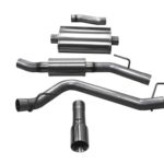 Corsa Cat-Back 3" Single Side Single 4" Gladiator 3.6 20-23