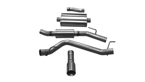 1BCE57BA-5AC7-FACF-D085-F92185111719 Corsa Cat-Back 3" Single Side Single 4" Gladiator 3.6 20-23 - Image 1