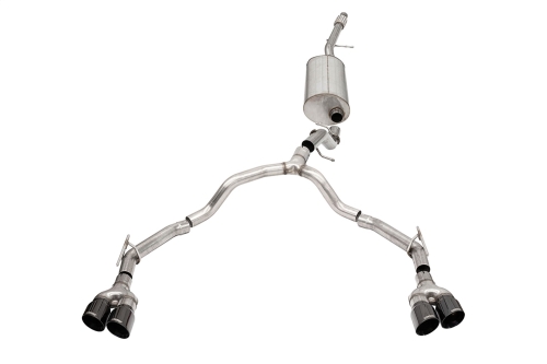 1BDB4CA2-AC69-E00F-1E5A-32C5136A4BEC Corsa Cat-Back 3" to 2.75" Dual Rear Twin 4" Suburban 21-23 - Image 1