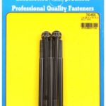 "1/4""-28 x 4.500 12pt black oxide bolts" (5pcs)