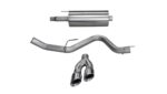 Corsa Cat-Back 3.0" Single Side Twin 4.0" F150 5.0 15-20