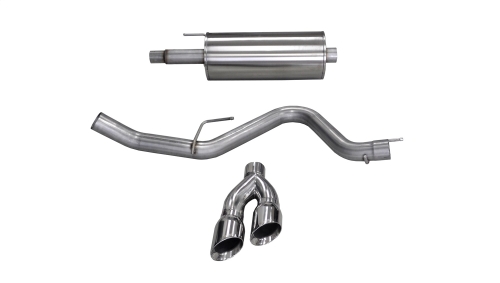 1C035CAD-99BB-21D6-8523-6F9B80A1273D Corsa Cat-Back 3.0" Single Side Twin 4.0" F150 5.0 15-20 - Image 1