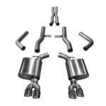 Corsa Cat-Back 2.75 Dual Rear Twin 3.5" Challenger 6.2 15-22