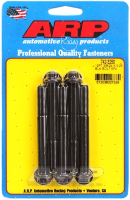 1D041626-0EE0-B8CD-87EA-9539873671B8 "3/8""-24 x 3.250 12pt black oxide bolts" (5pcs) - Image 1