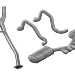 Corsa Cat-Back 2.5" Dual Rear Tigershark 3.5" Corvette C5