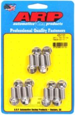 "3/8"" x .750 SS hex header bolt kit"