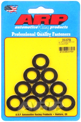 1F6A3B3D-CBD7-B8B5-D2F1-D144D921729E ARP Chamfer Washers 9/16 ID 1.00 OD .120'(10x) - Image 1