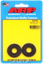 ".471"ID 1.30"OD .120"TH no chamfer black washer" (2pcs) - Image 2