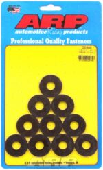 ".471"ID 1.30"OD .120"TH no chamfer black washer" (10pcs) - Image 2