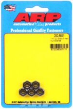 "1/4""-28 black coarse hex nut kit" (5pcs) - Image 2