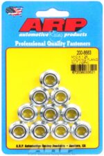 M10 X 1.25 locking flange nut kit (10pcs) - Image 2