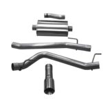 Corsa Cat-Back 3" Single Side Single 4" Gladiator 3.6 20-23