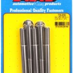 "3/8""-24 x 3.250 hex SS bolts" (5pcs)