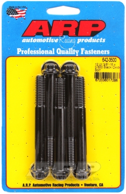216EA395-CFA4-52B6-C32C-15E64F4629AE "3/8""-16 x 3.500 12pt black oxide bolts" (5pcs) - Image 1