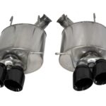 Corsa Axle-Back 3.0" Dual Rear Twin 4" Mustang 5.8 '13-14