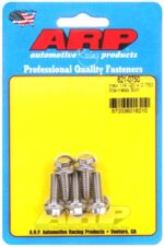 "1/4""-20 x 0.750 hex SS bolts" (5pcs)