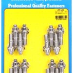 "SB Ford 3/8"" x 1.670 SS header stud kit"