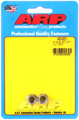 22FD6CF2-8955-D08A-C8A6-C42A889FFA67 ARP 5/16-24 SS 12pt nut kit - Image 1